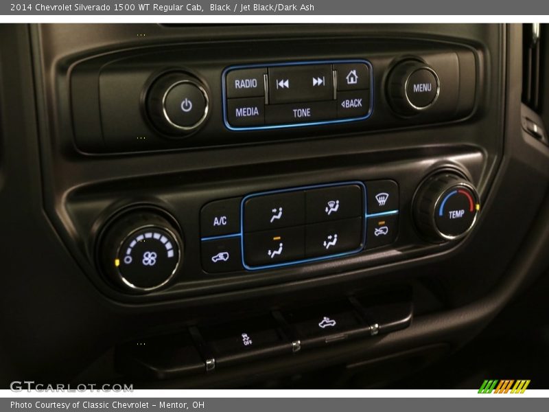 Black / Jet Black/Dark Ash 2014 Chevrolet Silverado 1500 WT Regular Cab