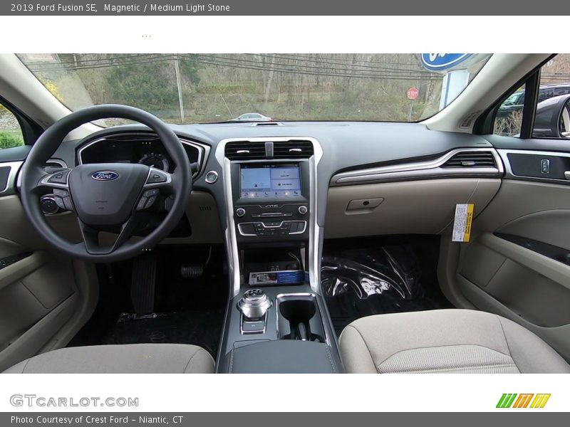 Magnetic / Medium Light Stone 2019 Ford Fusion SE