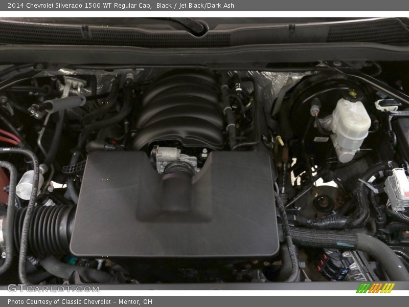 Black / Jet Black/Dark Ash 2014 Chevrolet Silverado 1500 WT Regular Cab