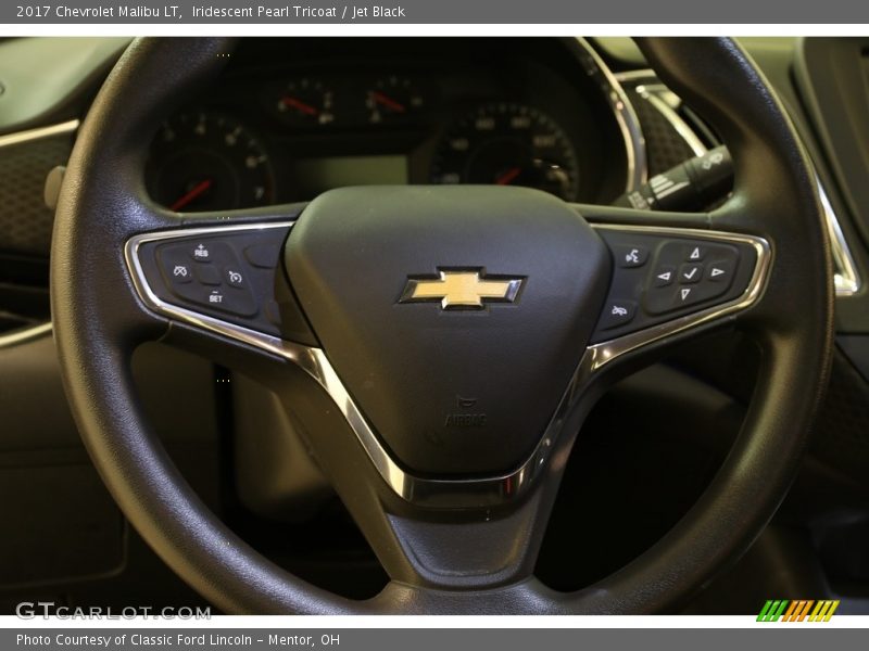 Iridescent Pearl Tricoat / Jet Black 2017 Chevrolet Malibu LT