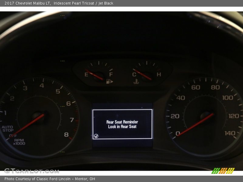 Iridescent Pearl Tricoat / Jet Black 2017 Chevrolet Malibu LT