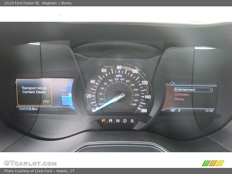 Magnetic / Ebony 2019 Ford Fusion SE