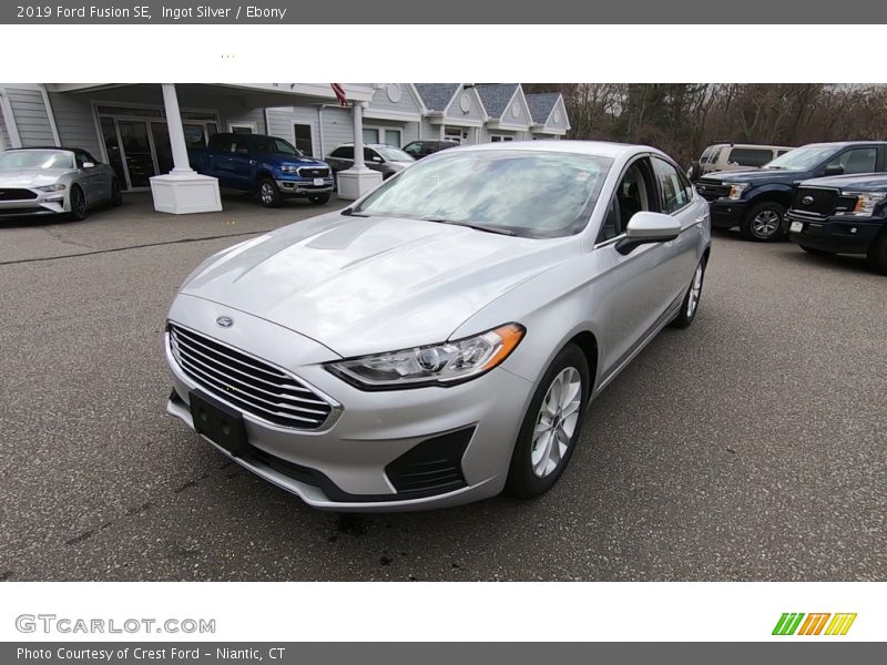 Ingot Silver / Ebony 2019 Ford Fusion SE