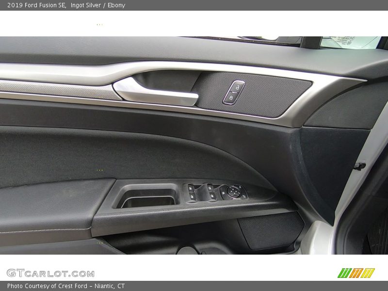 Ingot Silver / Ebony 2019 Ford Fusion SE