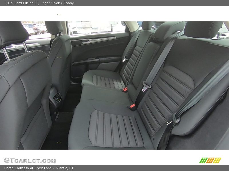 Ingot Silver / Ebony 2019 Ford Fusion SE