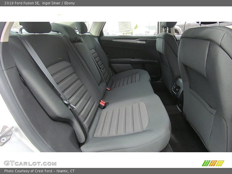 Ingot Silver / Ebony 2019 Ford Fusion SE