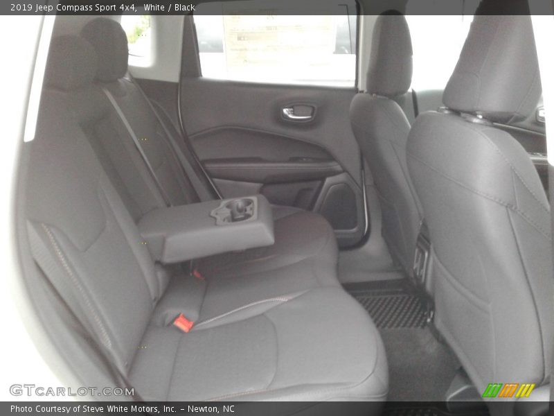 White / Black 2019 Jeep Compass Sport 4x4