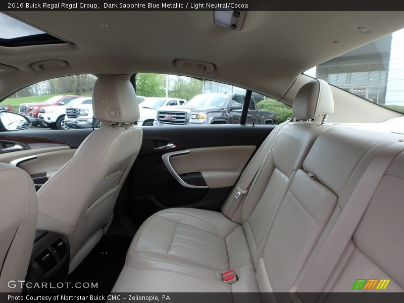 Dark Sapphire Blue Metallic / Light Neutral/Cocoa 2016 Buick Regal Regal Group