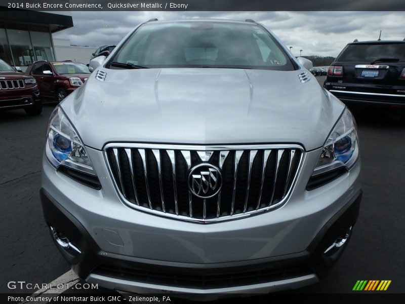 Quicksilver Metallic / Ebony 2014 Buick Encore Convenience