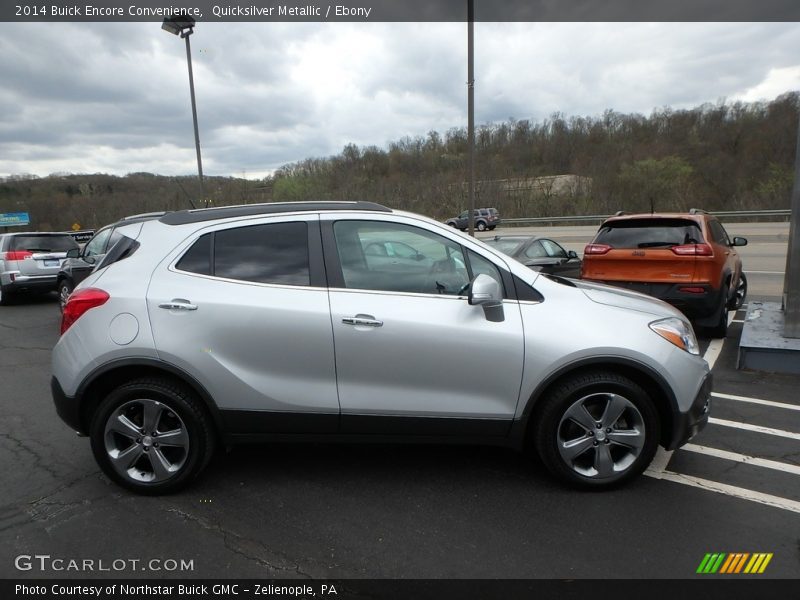 Quicksilver Metallic / Ebony 2014 Buick Encore Convenience