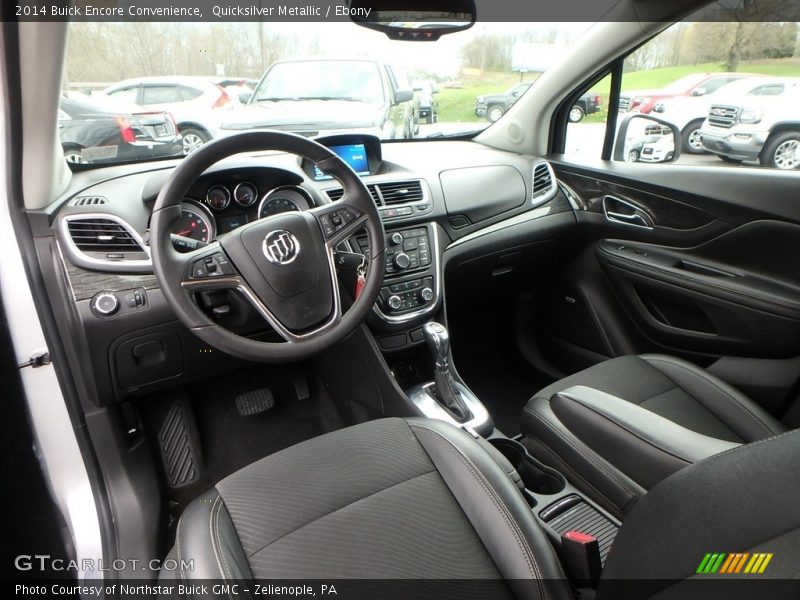 Quicksilver Metallic / Ebony 2014 Buick Encore Convenience