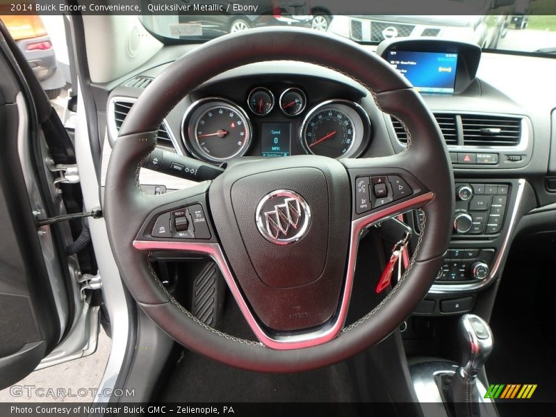 Quicksilver Metallic / Ebony 2014 Buick Encore Convenience