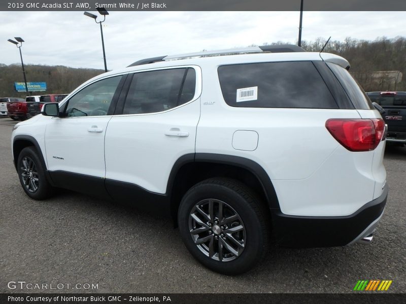 Summit White / Jet Black 2019 GMC Acadia SLT AWD