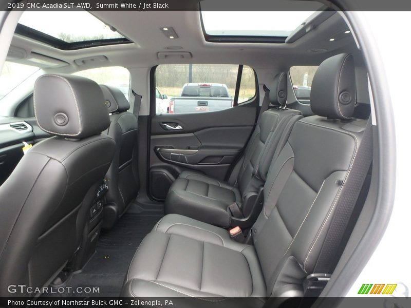 Summit White / Jet Black 2019 GMC Acadia SLT AWD