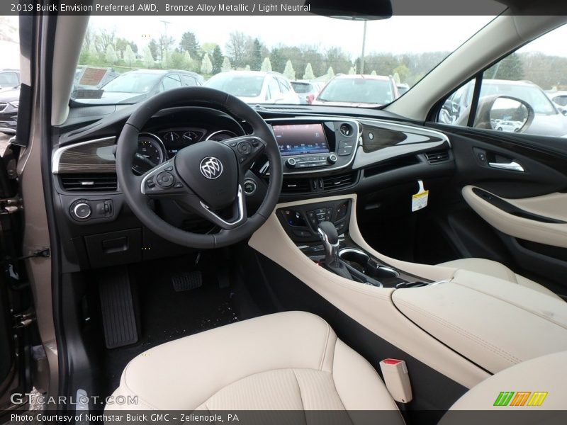 Bronze Alloy Metallic / Light Neutral 2019 Buick Envision Preferred AWD