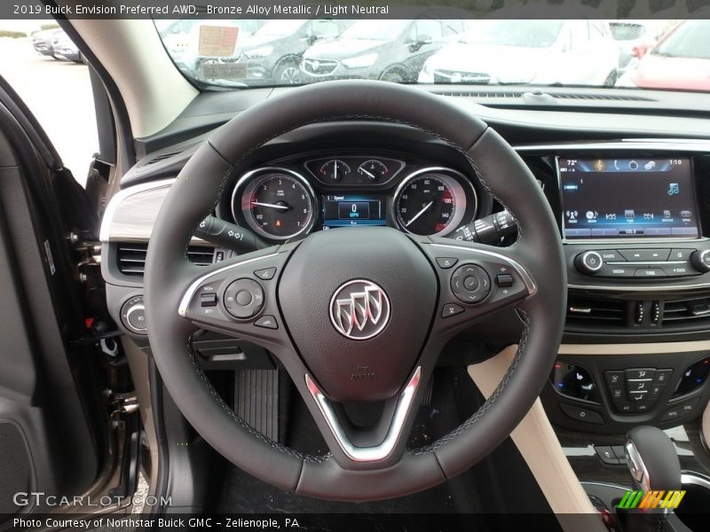 Bronze Alloy Metallic / Light Neutral 2019 Buick Envision Preferred AWD