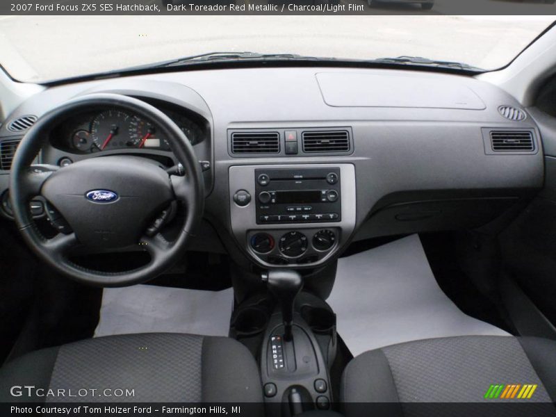Dark Toreador Red Metallic / Charcoal/Light Flint 2007 Ford Focus ZX5 SES Hatchback