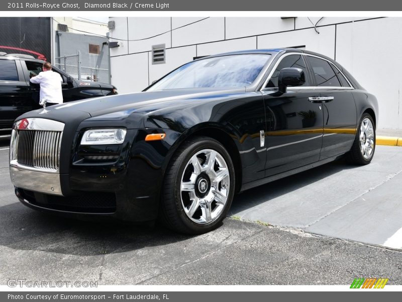 Diamond Black / Creme Light 2011 Rolls-Royce Ghost