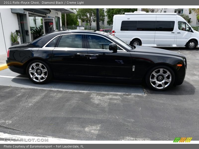 Diamond Black / Creme Light 2011 Rolls-Royce Ghost