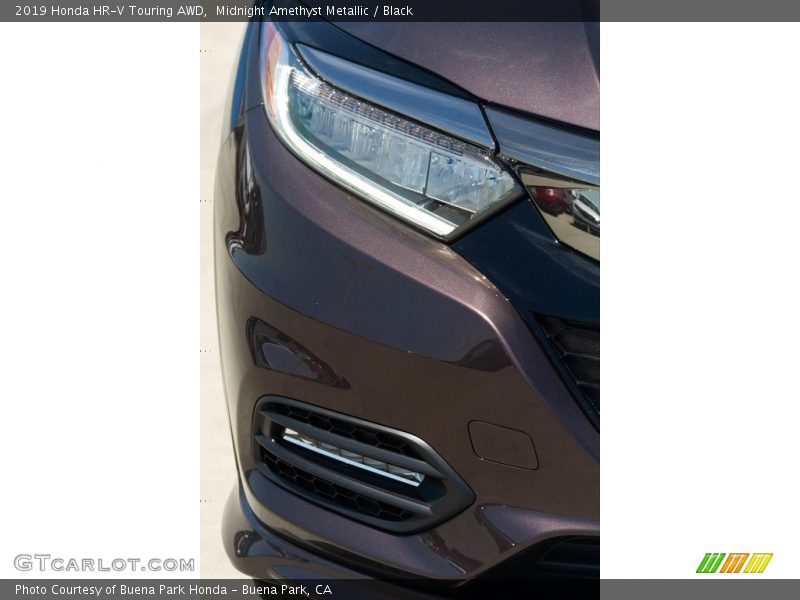 Midnight Amethyst Metallic / Black 2019 Honda HR-V Touring AWD