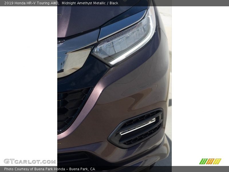Midnight Amethyst Metallic / Black 2019 Honda HR-V Touring AWD