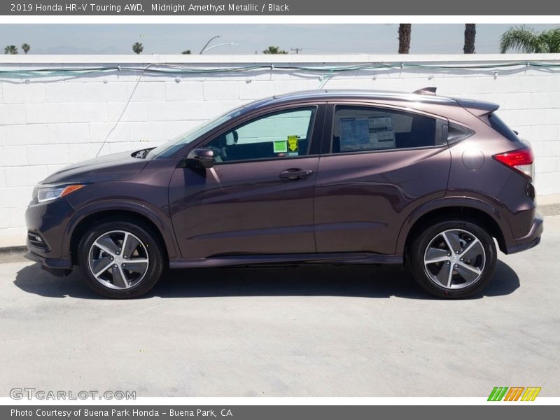 Midnight Amethyst Metallic / Black 2019 Honda HR-V Touring AWD