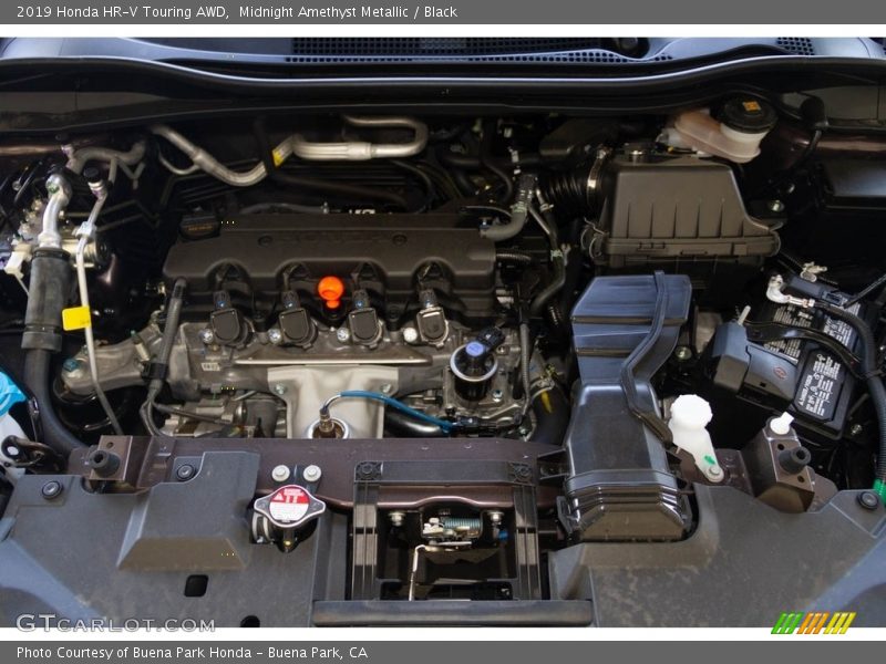 Midnight Amethyst Metallic / Black 2019 Honda HR-V Touring AWD