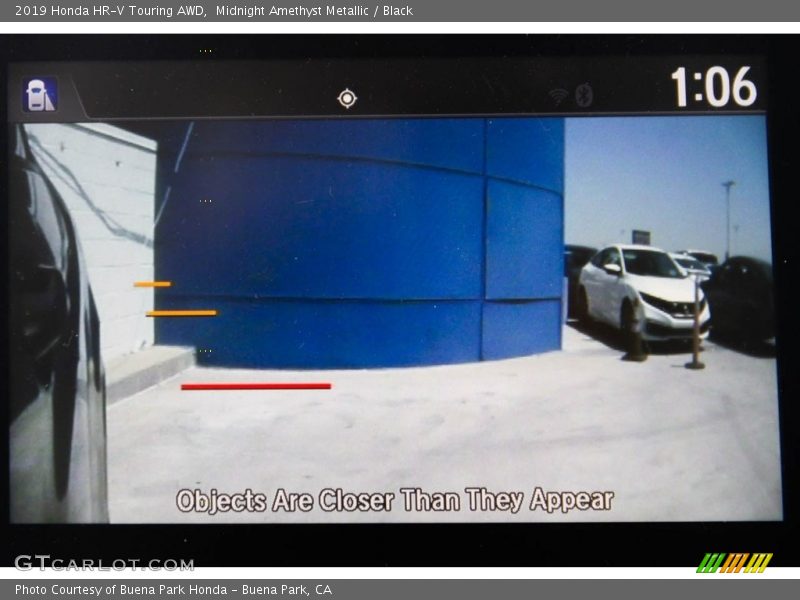 Midnight Amethyst Metallic / Black 2019 Honda HR-V Touring AWD