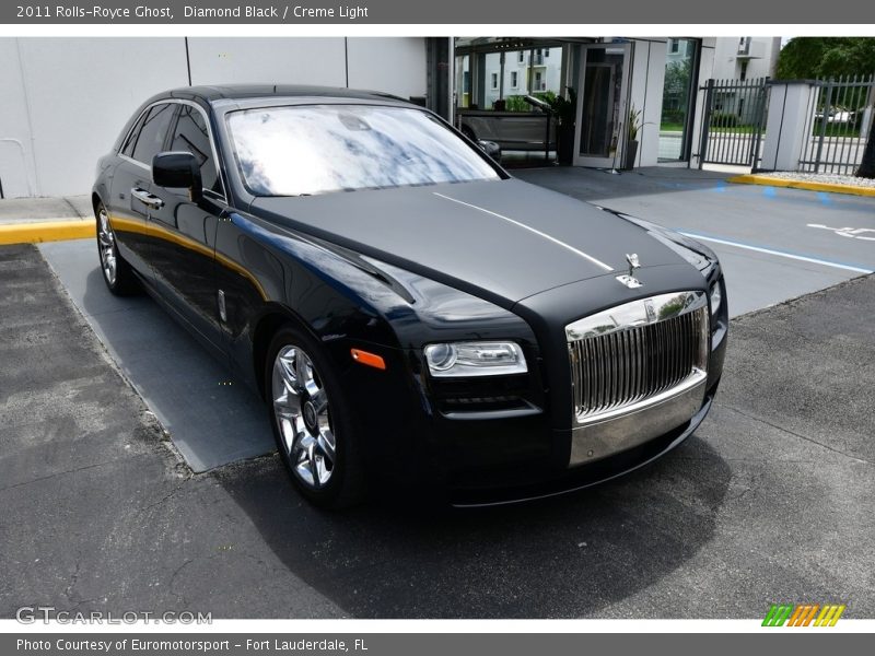 Diamond Black / Creme Light 2011 Rolls-Royce Ghost