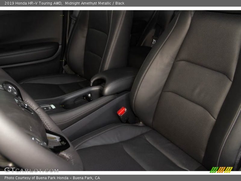 Midnight Amethyst Metallic / Black 2019 Honda HR-V Touring AWD