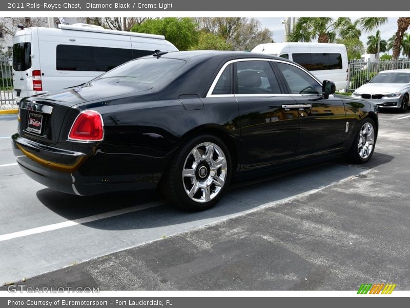 Diamond Black / Creme Light 2011 Rolls-Royce Ghost