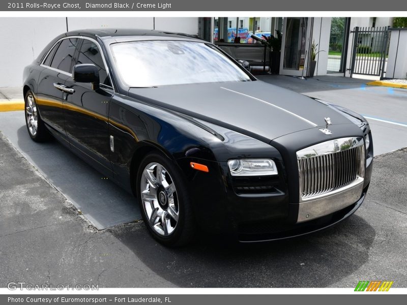 Diamond Black / Creme Light 2011 Rolls-Royce Ghost