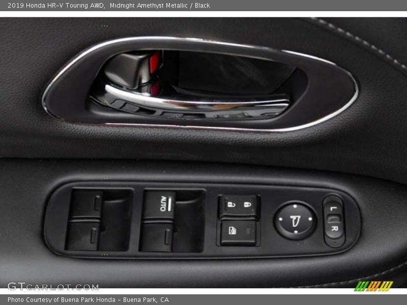 Midnight Amethyst Metallic / Black 2019 Honda HR-V Touring AWD