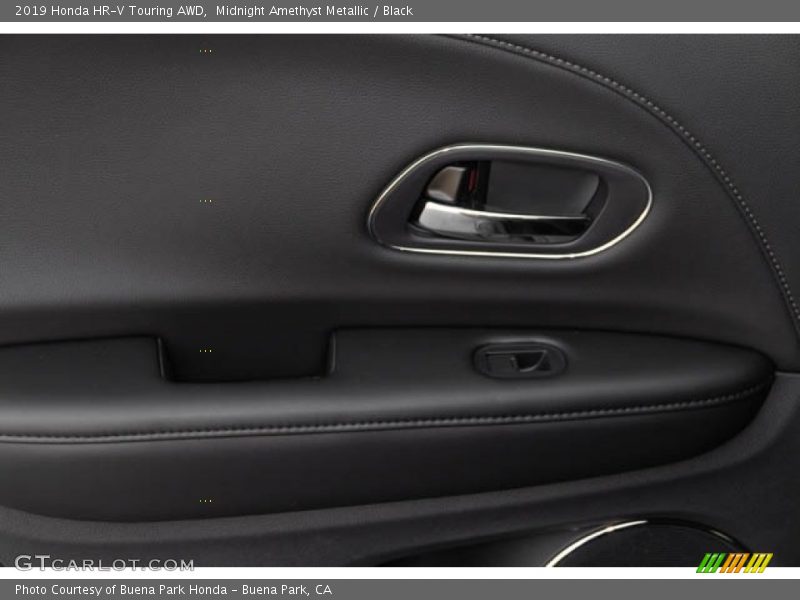 Midnight Amethyst Metallic / Black 2019 Honda HR-V Touring AWD