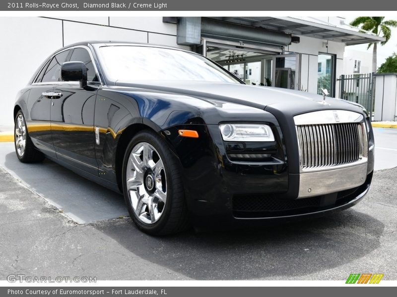 Diamond Black / Creme Light 2011 Rolls-Royce Ghost