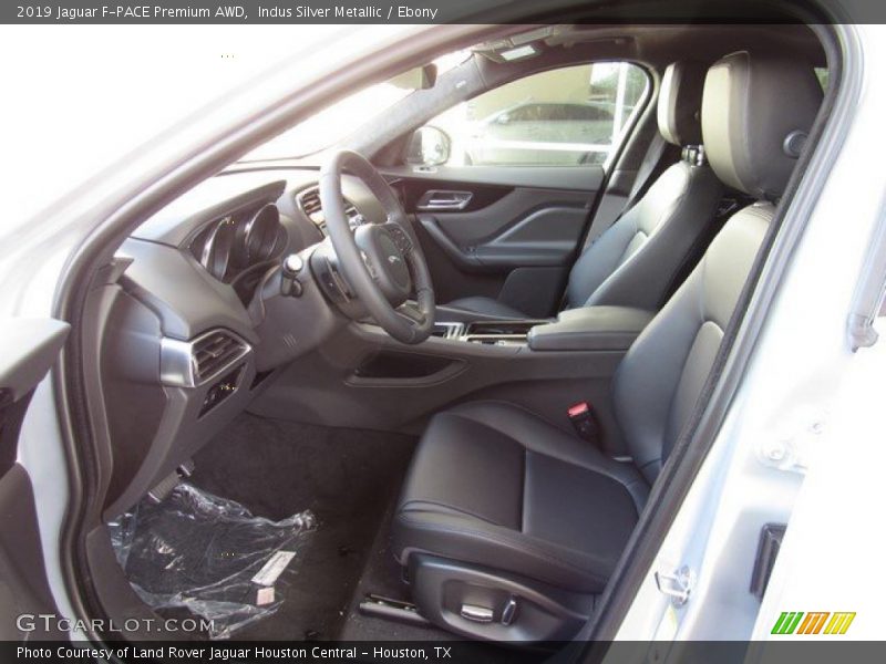 Indus Silver Metallic / Ebony 2019 Jaguar F-PACE Premium AWD