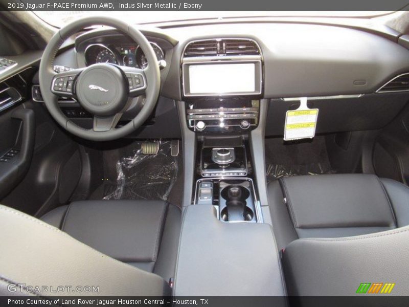 Indus Silver Metallic / Ebony 2019 Jaguar F-PACE Premium AWD