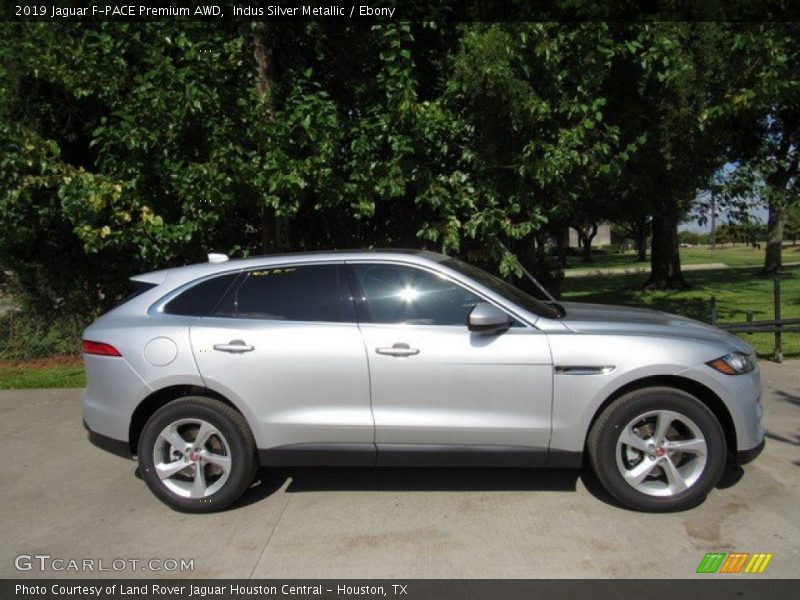 Indus Silver Metallic / Ebony 2019 Jaguar F-PACE Premium AWD