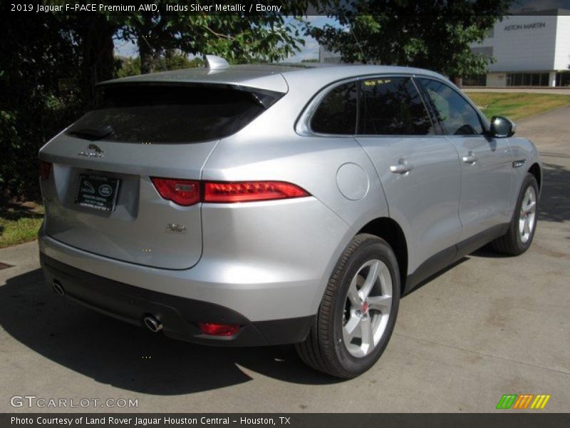 Indus Silver Metallic / Ebony 2019 Jaguar F-PACE Premium AWD