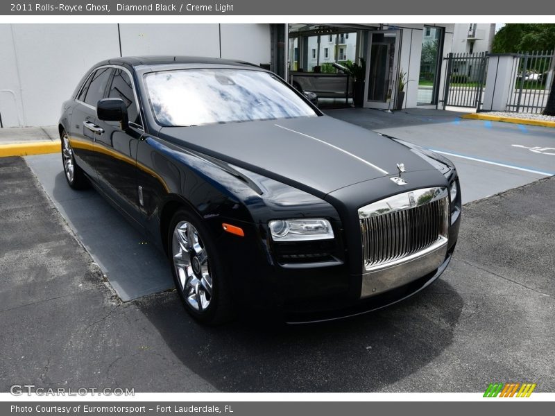 Diamond Black / Creme Light 2011 Rolls-Royce Ghost