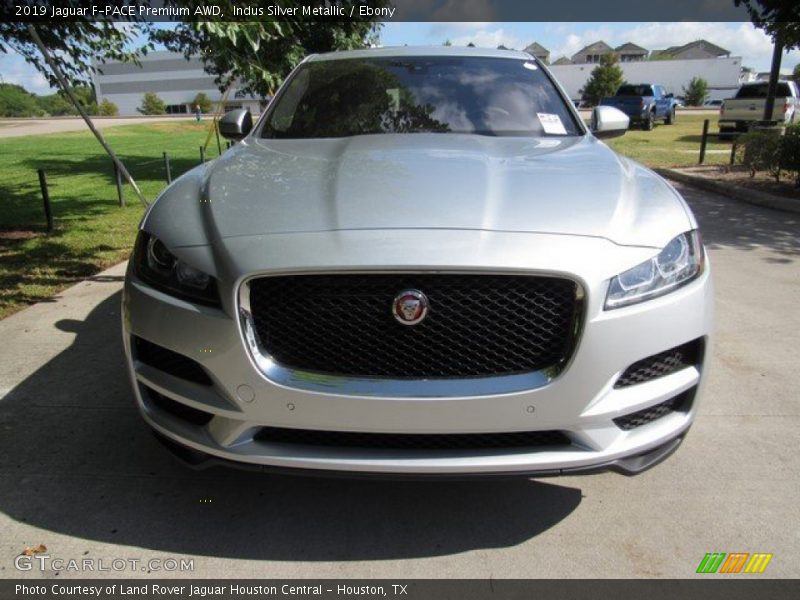 Indus Silver Metallic / Ebony 2019 Jaguar F-PACE Premium AWD