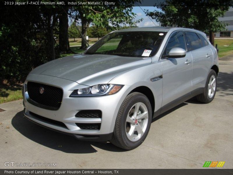 Indus Silver Metallic / Ebony 2019 Jaguar F-PACE Premium AWD