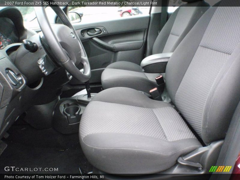 Dark Toreador Red Metallic / Charcoal/Light Flint 2007 Ford Focus ZX5 SES Hatchback