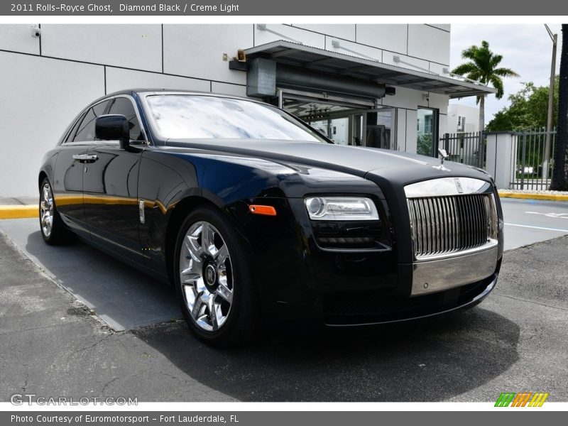 Diamond Black / Creme Light 2011 Rolls-Royce Ghost