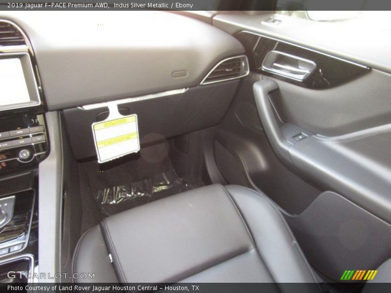 Indus Silver Metallic / Ebony 2019 Jaguar F-PACE Premium AWD