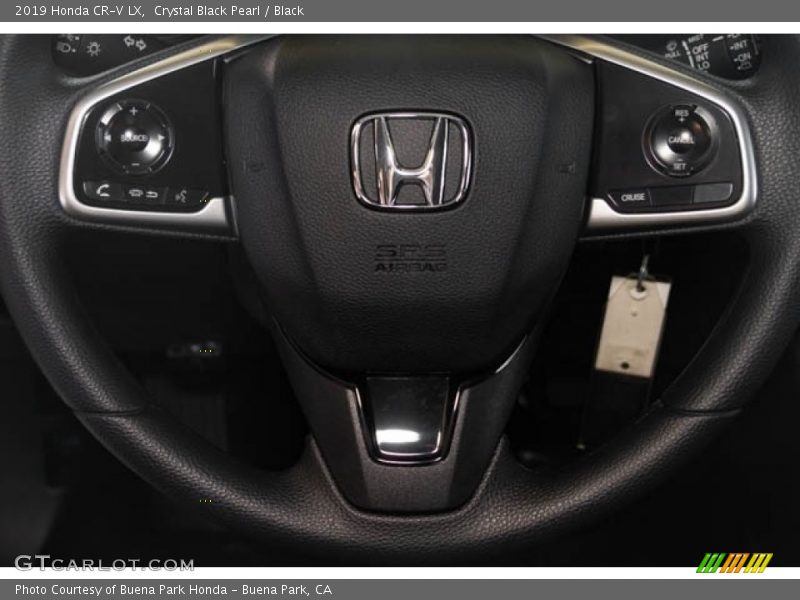 Crystal Black Pearl / Black 2019 Honda CR-V LX