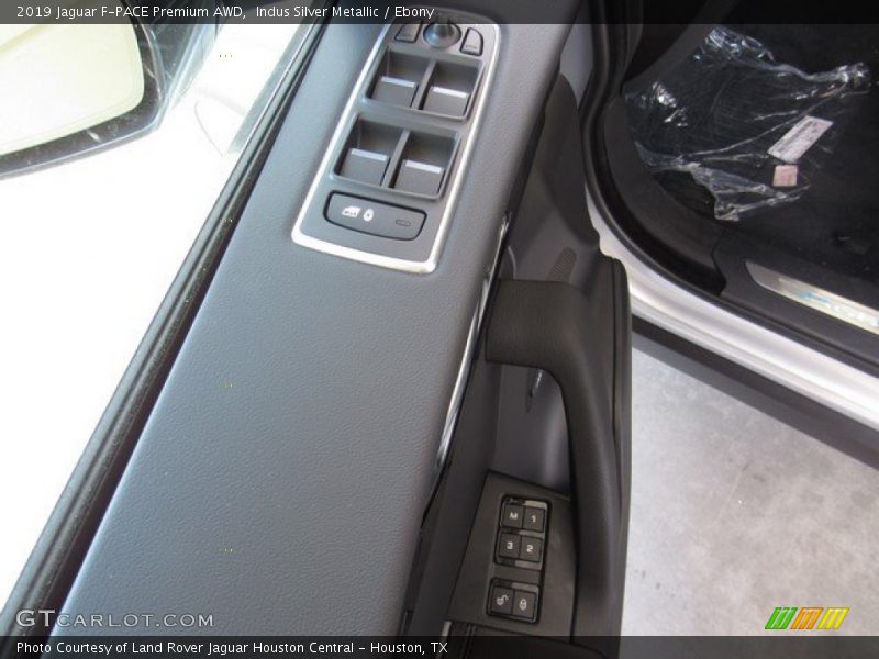 Indus Silver Metallic / Ebony 2019 Jaguar F-PACE Premium AWD