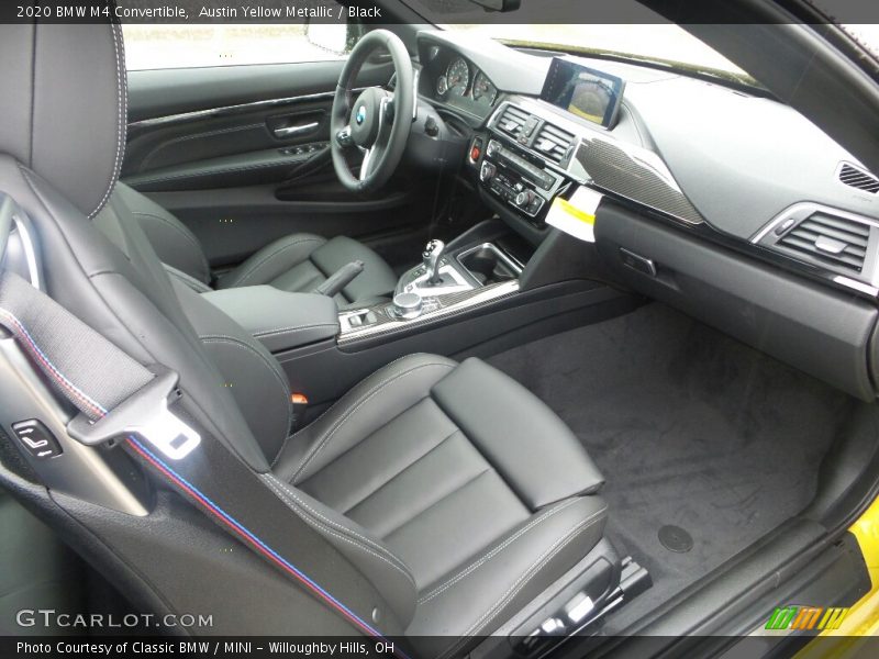  2020 M4 Convertible Black Interior