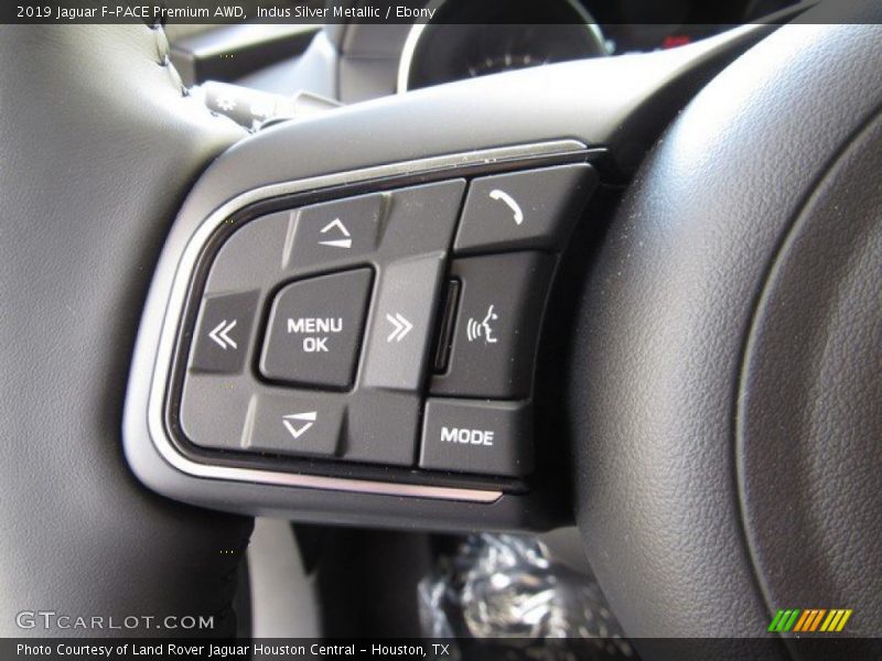 Indus Silver Metallic / Ebony 2019 Jaguar F-PACE Premium AWD