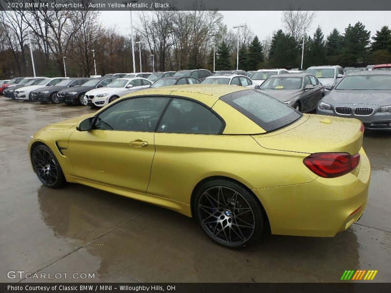  2020 M4 Convertible Austin Yellow Metallic
